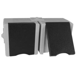 AP/FR 2-fach Schuko Steckdose Waagrecht