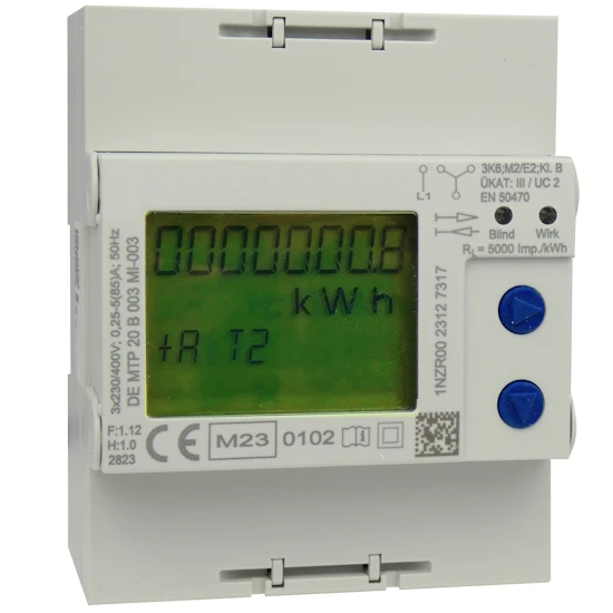 Drehstromzähler Mit LCD-Display Geeicht Für Wandleranschluß - Lieferung Und Bezug 3 Drehstromzähler Mit LCD-Display Geeicht Für Wandleranschluß - Lieferung Und Bezug