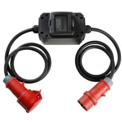 CEE 16A Adapter Mit Geeichtem Drehstromzähler (mobiler Energiezähler)