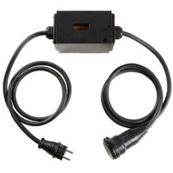 Adapterleitung Mit Geeichtem Wechselstromzähler (mobiler Energiezähler)