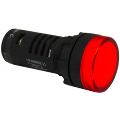 LED Einbau-Signalleuchte 230V Rot