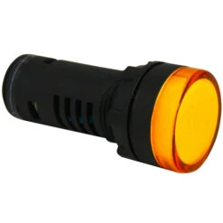 LED Einbau-Signalleuchte 24V Gelb