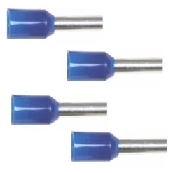 Aderendhülsen Isoliert 2,5mm² Blau - Sparpack Mit 500 Stück