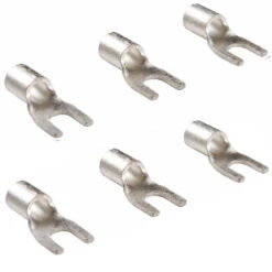 Gabelkabelschuh 4mm² Bis 6mm² Schuhgröße M5 - Pack Mit 100 Stück