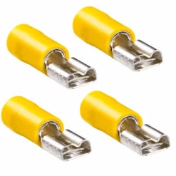 Flachsteckhülse 4mm² Bis 6mm² Steckmaß 6,3 X 0,8mm - Pack Mit 100 Stück