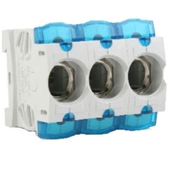 D02 Sicherungssockel 3-polig "Kunststoff"