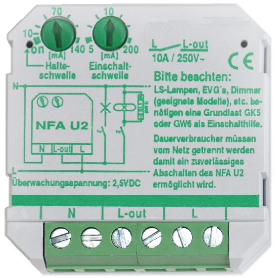 UP-Netzabkoppler (Netzfeld-Abschaltautomat) 3 UP-Netzabkoppler (Netzfeld-Abschaltautomat)