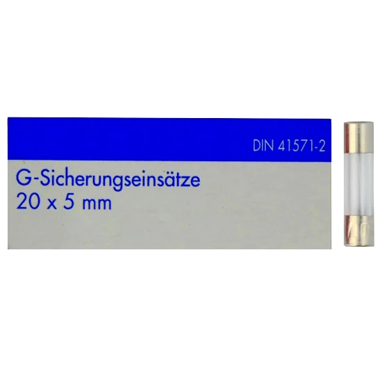 Feinsicherungen 5x20mm Mittelträge 10,0A - Pack Mit 10 Stück