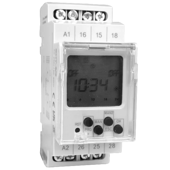 Elektronische Tages-, Wochen- Und Jahreszeitschaltuhr 2 Kanal 3 Elektronische Tages-, Wochen- Und Jahreszeitschaltuhr 2 Kanal