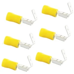 Flachsteckhülse Mit Abzweig 4mm² Bis 6mm² Steckmaß 6,3 X 0,8mm - Pack Mit 100 Stück