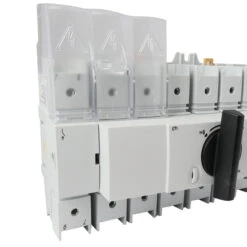 Set Klemmenabdeckung Für Lastumschalter 1-0-2 (Notstrom/Netz) 3-polig 40A