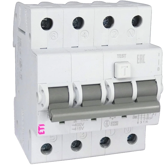 FI/LS Kombination C16A 0,03A 4-polig 3 FI/LS Kombination C16A 0,03A 4-polig