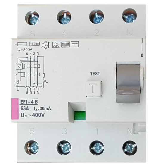 Allstromsensitiver Fehlerstromschutzschalter Typ B+ 63A 0,03A 4polig Für Feuergefährdete Betriebsstätten 3 Allstromsensitiver Fehlerstromschutzschalter Typ B+ 63A 0,03A 4polig Für Feuergefährdete Betriebsstätten