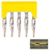 Querbrücker 5-fach Für Durchgangsklemme 0,5 Bis 2,5/4mm² 1 Querbrücker 5-fach Für Durchgangsklemme 0,5 Bis 2,5/4mm² -Geschäft Für Haushaltsgeräte 5651041