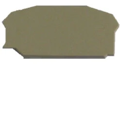 Abschlußplatte Für Durchgangsklemme 0,5 Bis 2,5/4mm²