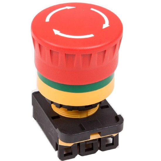 Einbau Not-Aus Taster 22mm 3 Einbau Not-Aus Taster 22mm