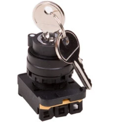 1-0 Einbau Schlüsselschalter 22mm