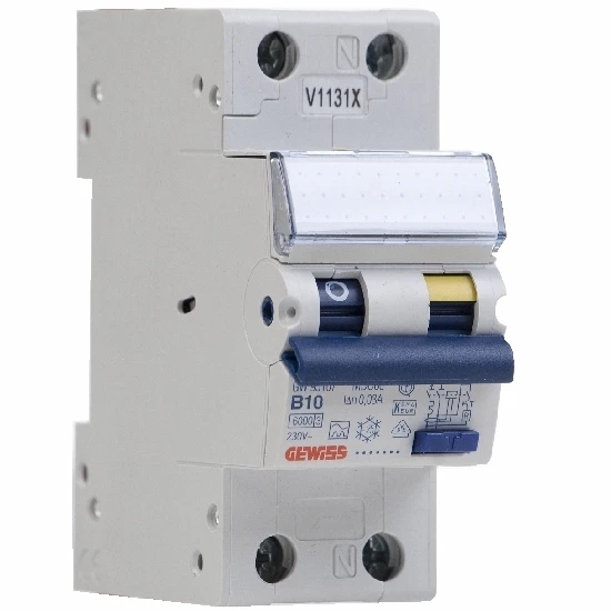 FI/LS Kombination B10A 0,03A 2-polig 3 FI/LS Kombination B10A 0,03A 2-polig