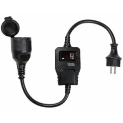 Dämmerungsschalter Mit Timer - Adapterkabel Für Lichterketten