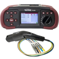 Set Testboy TV 456 Installationstester DIN VDE 0100 - EN61557 Mit Wallbox Adapter