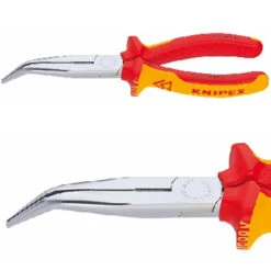 VDE Flachrundzange 45° (Telefonzange) 200mm